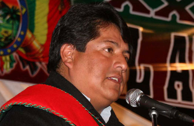 Edgar Patana, alcalde de la ciudad de El Alto. Foto: ABI