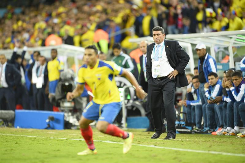 Ecuador, con un doblete de Enner Valencia, derrotó 2-1 a Honduras, que descontó con Carlo Costly. Foto: EFE