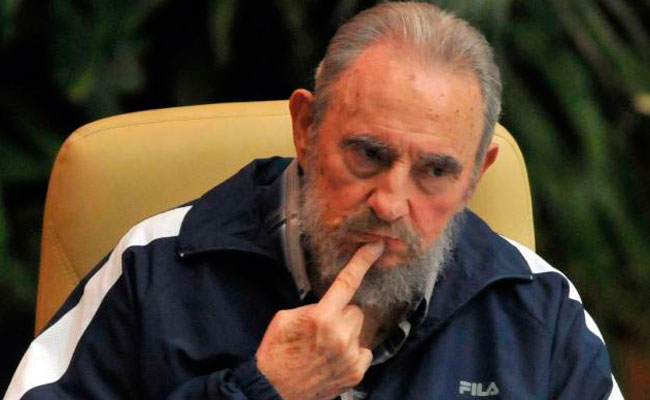 Fidel Castro, líder de la revolución cubana. Foto: EFE