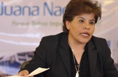 La presidenta de la Aduana Nacional de Bolivia (ANB), Marlene Ardaya. Foto: ABI
