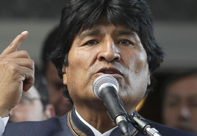 El presidente de Bolivia Evo Morales. Foto: EFE