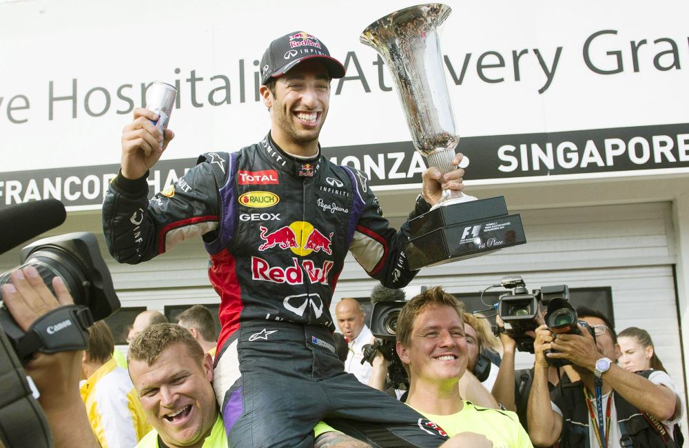 Daniel Ricciardo se llevó todos los honores en Hungría. Foto: EFE