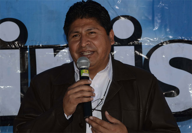 Dr. Juan Carlos Calvimontes, ministro de Salud. Foto: ABI