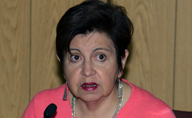 Teresa Morales , ministra de Desarrollo Productivo y Economía Plural. Foto: ABI