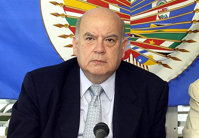 José Miguel Insulza, Secretario General de la OEA. Foto: EFE