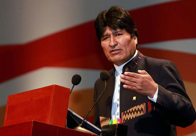 Evo Morales, presidente de Bolivia. Archivo. Foto: EFE
