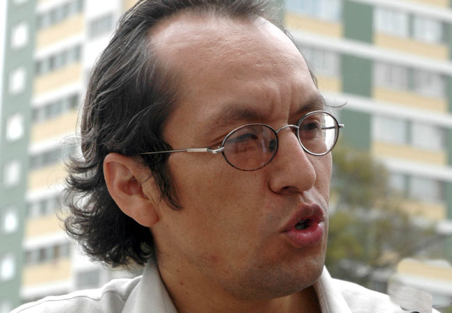 Walter Chávez, refugiado político en Bolivia desde 1992. Foto: ABI