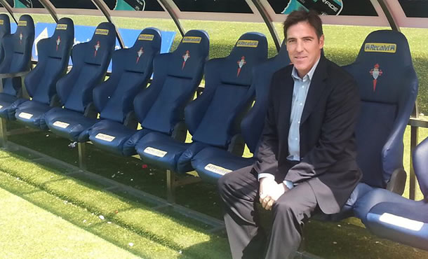 El entrenador argentino del Celta de Vigo, Eduardo "Toto" Berizzo. Foto: EFE