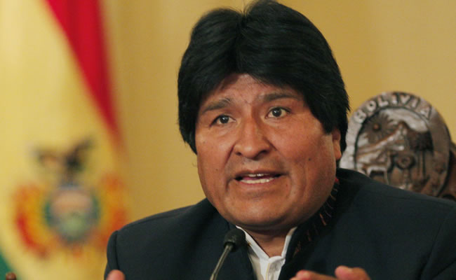 El presidente boliviano Evo Morales. Foto: EFE