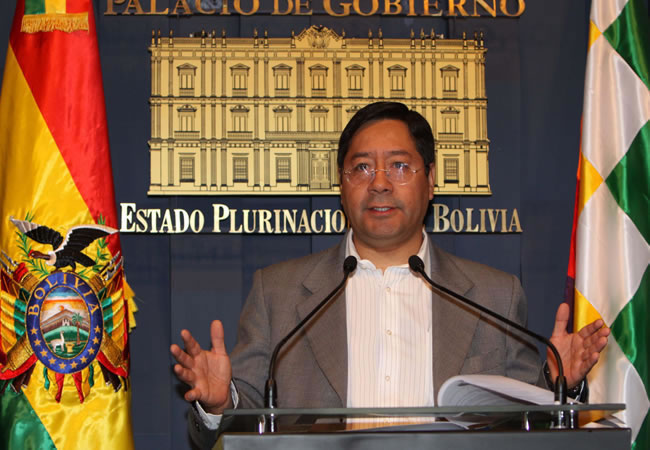 Luis Arce, ministro de Economía. Foto: ABI