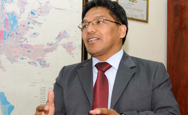 Jorge Silva, concejal de La Paz y vicepresidente de la Federación de Asociaciones Municipales de Bolivia. Foto: ABI