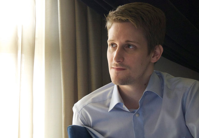 Edward Snowden , exanalista de la CIA. Fotografía facilitada por la fundación Right Livelihood Award en Estocolmo, Suecia. Foto: EFE