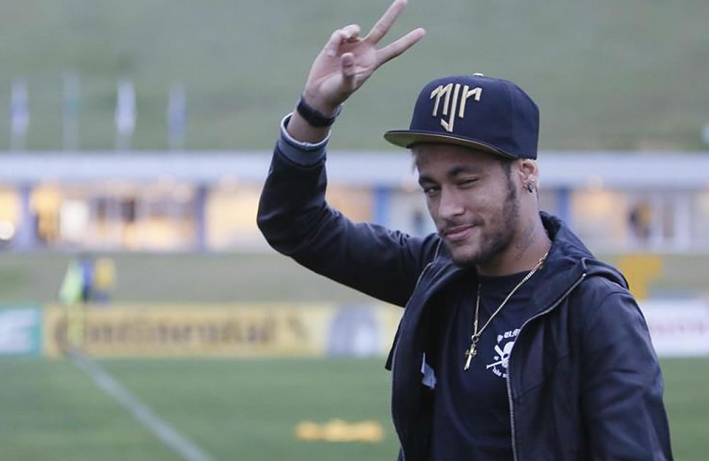 El jugador brasileño Neymar. Foto: EFE