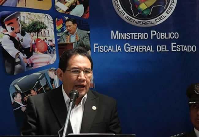 Fiscal general del Estado, Ramiro Guerrero. Foto: ABI