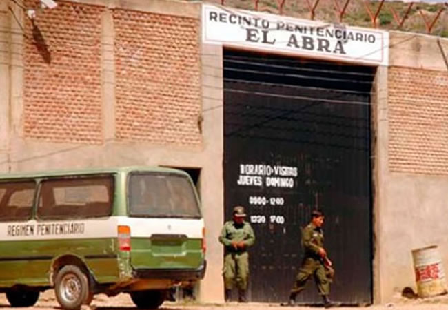 Cárcel  El Abra. Foto: ABI