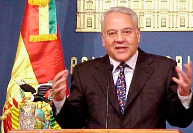El expresidente de Bolivia, Gonzalo Sánchez de Lozada. Foto: ABI