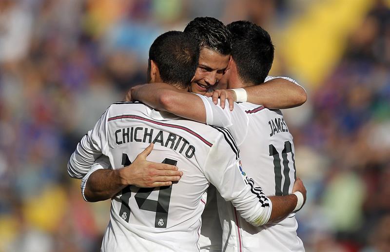 El Real Madrid ganó con contundencia en su visita al Levante (5-0). Foto: EFE