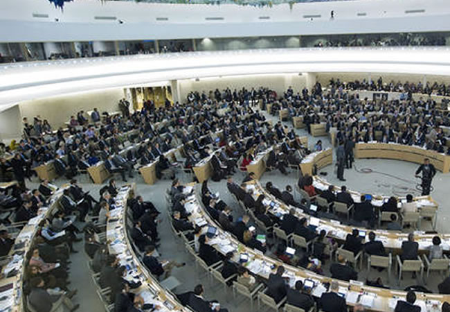 Consejo de Derechos Humanos. Foto: EFE