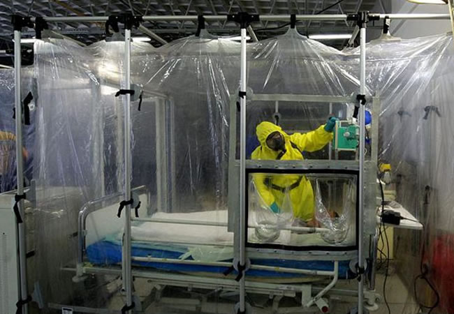 Talleres en prevención del ébola. Foto: EFE