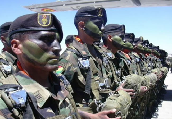 Ejército Boliviano,. Foto: ABI