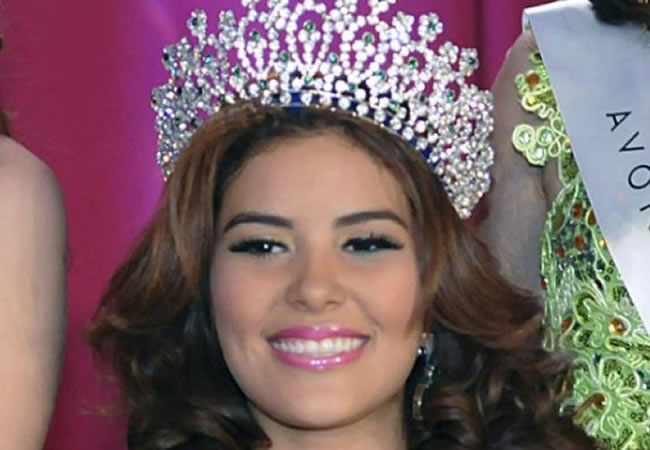Miss Honduras Mundo 2014, María José Alvarado. Foto: EFE