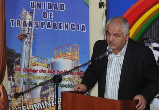 El ministro de Hidrocarburos, Juan José Sosa. Foto: ABI