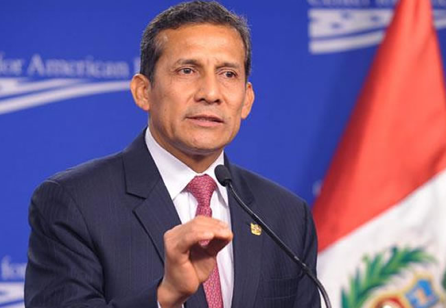 Presidente peruano, Ollanta Humala. Foto: EFE