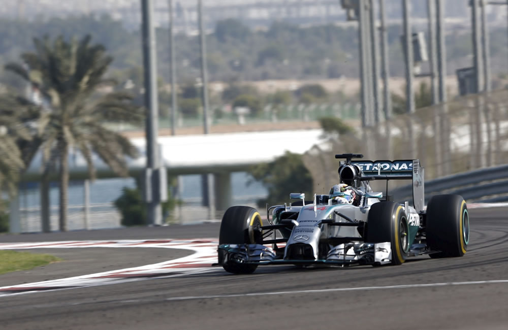 El piloto británico de Fórmula Uno Lewis Hamilton, de Mercedes. Foto: EFE