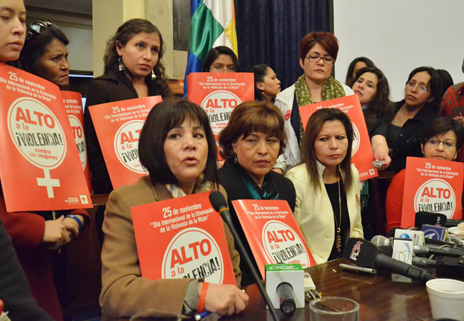 Aprobación de decreto, para que los agresores a las mujeres no tenga cargos en la administración pública. Foto AB/Jorge Mamaniámara de Diputados. Foto: ABI