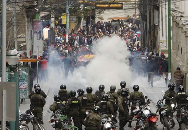 Enfrentamiento, imagen ilustrativa. Foto: ABI