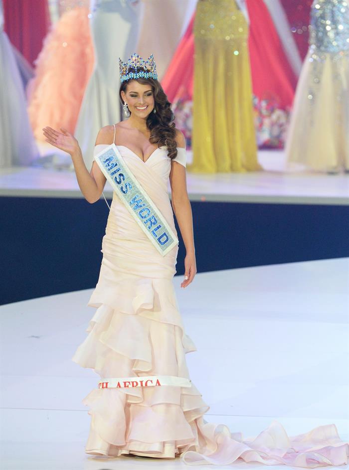 La sudafricana Rolene Strauss es coronada Miss Mundo 2014. Foto: EFE