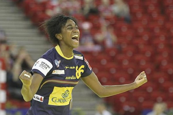 La jugadora española Alexandrina Cabral. Foto: EFE