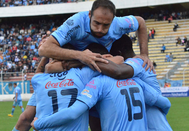 Bolívar campeón del Torneo Apertura 2014-2015. Foto: ABI