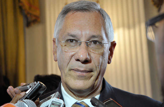 Eduardo Rodríguez Veltzé, agente boliviano en la Corte Internacional de Justicia. Foto: ABI