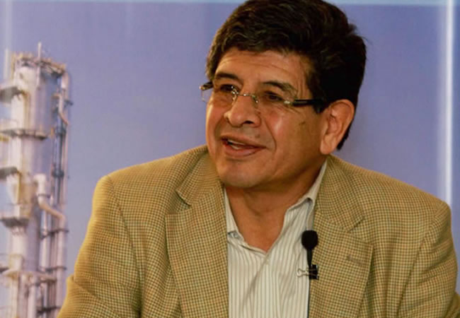 Presidente de Yacimientos Petrolíferos Fiscales Bolivianos (YPFB), Carlos Villegas. Foto: ABI