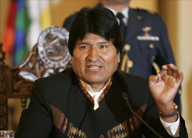 Foto de archivo del presidente boliviano, Evo Morales. Foto: EFE