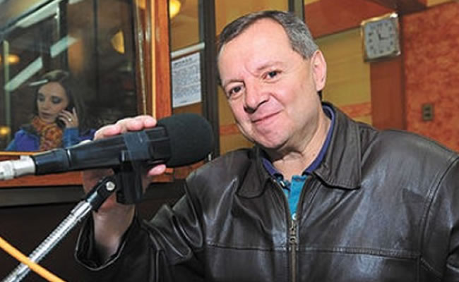 El periodista boliviano Alberto "Gringo" Gonzales. Foto: ABI