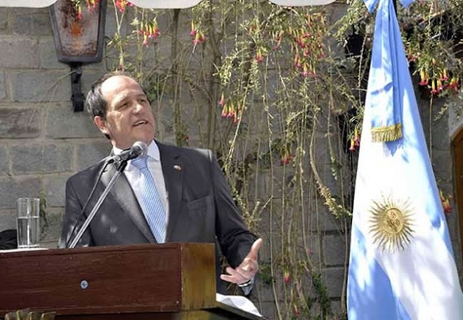 El embajador argentino en Bolivia, Ariel Basteiro. Foto: ABI