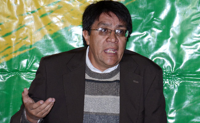 El analista político y candidato de UN, Carlos Cordero. Foto: ABI