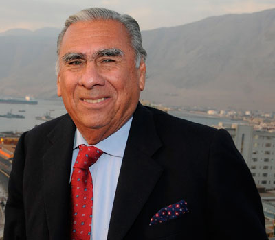 Jorge Soria, alcalde de la ciudad chilena de Iquique. Foto: EFE