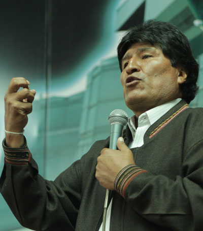 Presidente Evo Morales. Foto: ABI