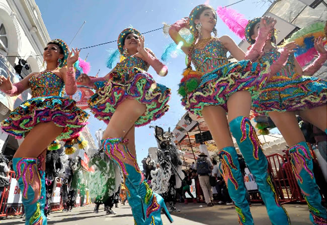 Carnaval de Oruro 2014. Foto: ABI