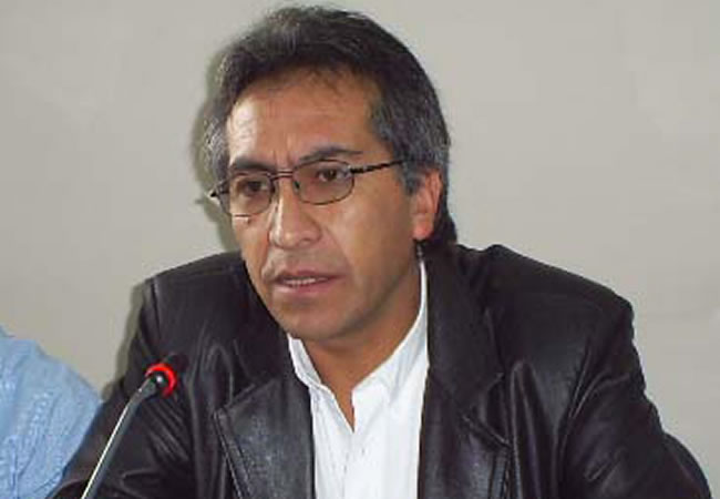 Viceministro de Régimen Interior Gustavo Torrico. Foto: ABI