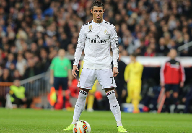 El delantero portugués del Real Madrid, Cristiano Ronaldo, en el encuentro ante el Villarreal. Foto: EFE