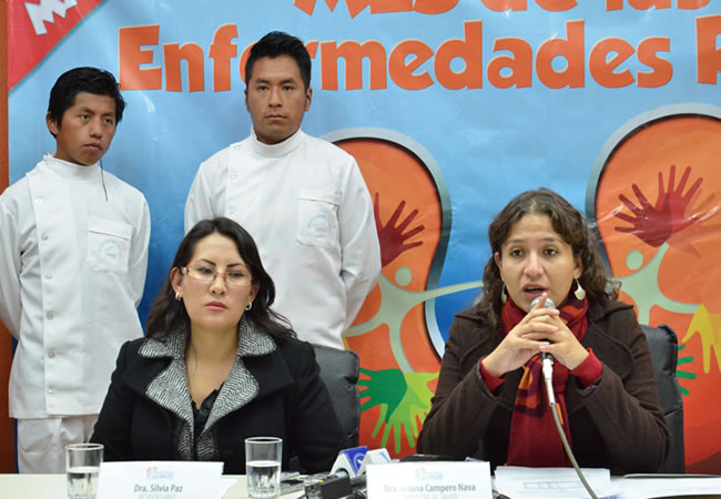 Ariana Campero, Ministra de Salud. Foto: ABI