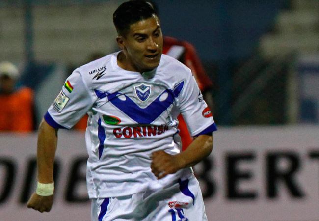 Ariel Juarez, jugador de San José de Oruro. Foto: EFE