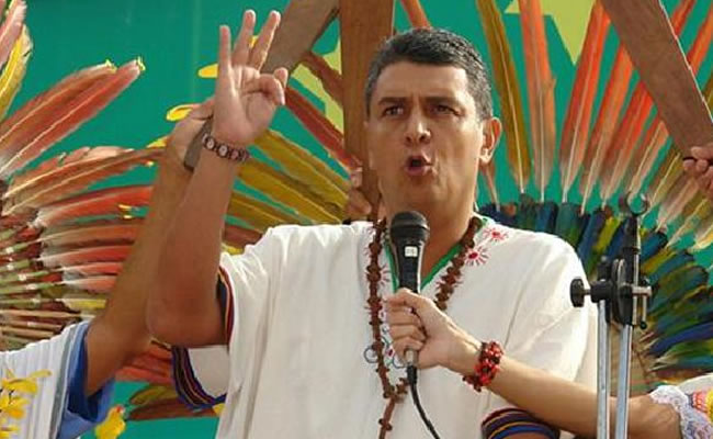 El candidato opositor a la Gobernación boliviana de Beni, Ernesto Suárez. Foto: ABI