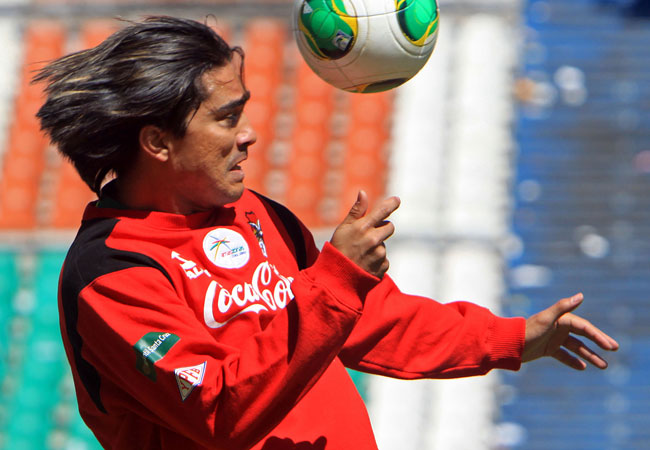 Marcelo Martins no participa del ciclo de preparación de Bolivia, debido a largo viaje desde China. Foto: EFE