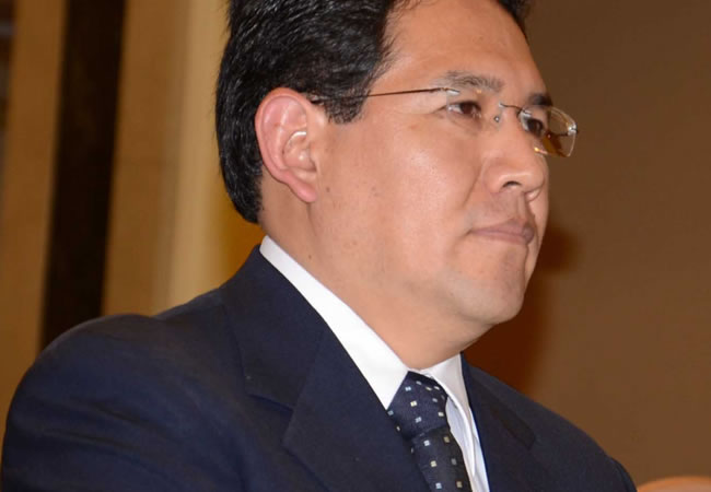 Ramiro Guerrero,Nuevo Fiscal General del Estado. Foto: ABI