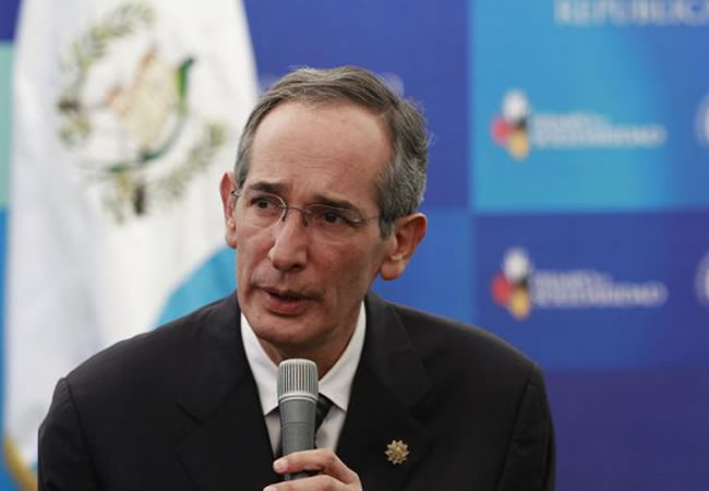 Ex presidente de Guatemala, Álvaro Colom. Foto: EFE